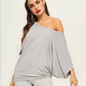 SHEIN Bat wing top